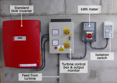 Typical electrical layout – 6kW