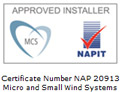 Approved Installer - Certificate Number 16960
